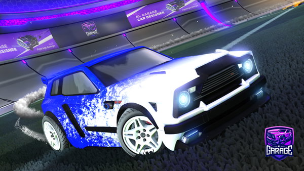 A Rocket League car design from Jemz2