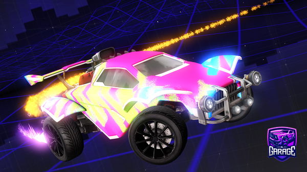 A Rocket League car design from BerryGatorade