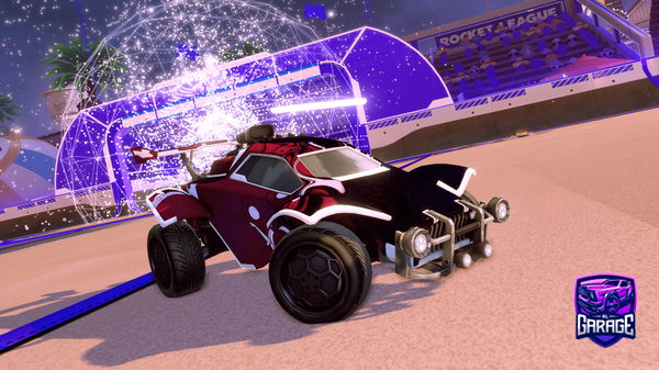 A Rocket League car design from BridgeAG