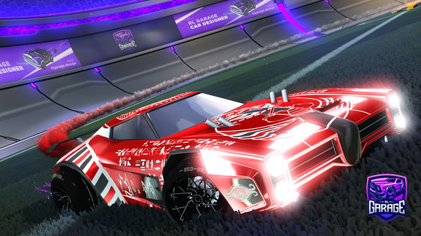 A Rocket League car design from JoeosengX