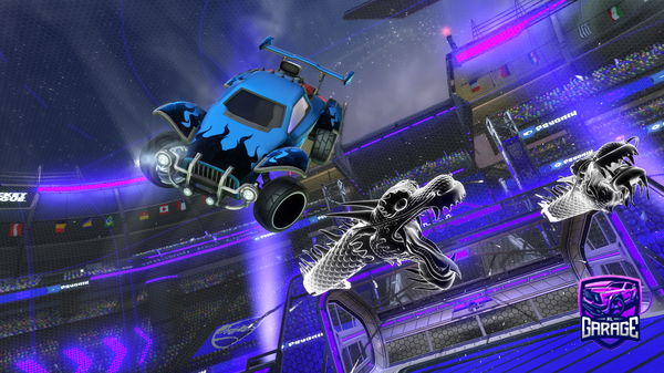 A Rocket League car design from Fhkvgzi