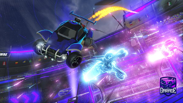 A Rocket League car design from huxley07