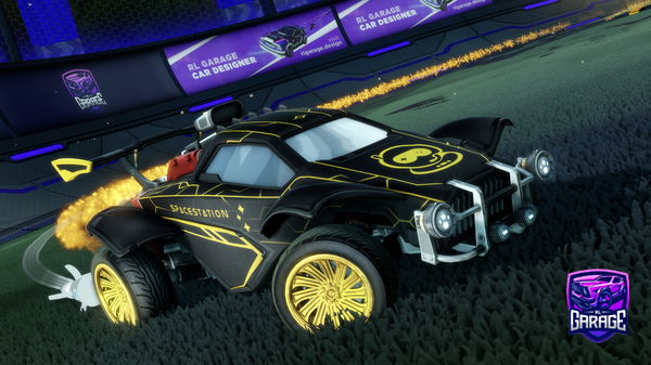 A Rocket League car design from toxic-chicken5