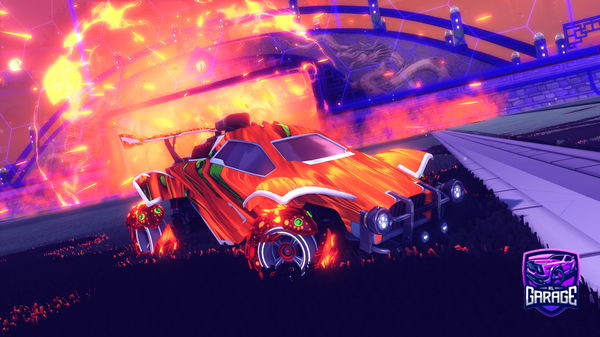 A Rocket League car design from Hutch_RL