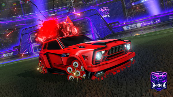 A Rocket League car design from CGanz