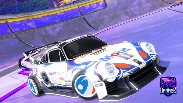 A Rocket League car design from Blacknight8400