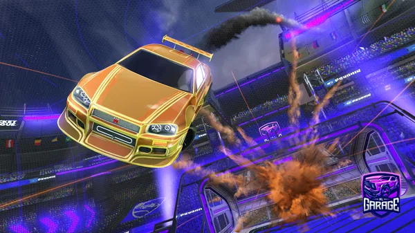 A Rocket League car design from ankara_dinho