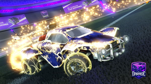 A Rocket League car design from MJCrabz