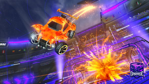 A Rocket League car design from ProAtLife