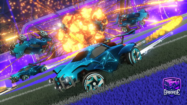 A Rocket League car design from Myswrr