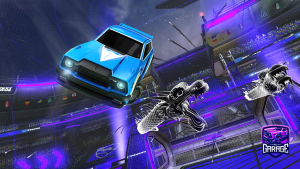 A Rocket League car design from UsdHula