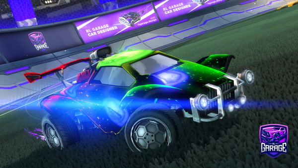 A Rocket League car design from R2_Fishy