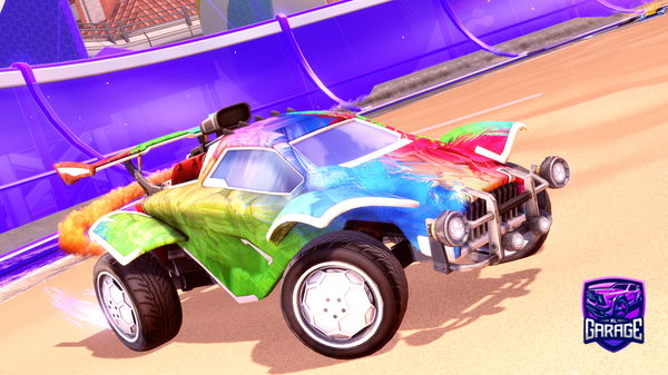 A Rocket League car design from raging_rebel10