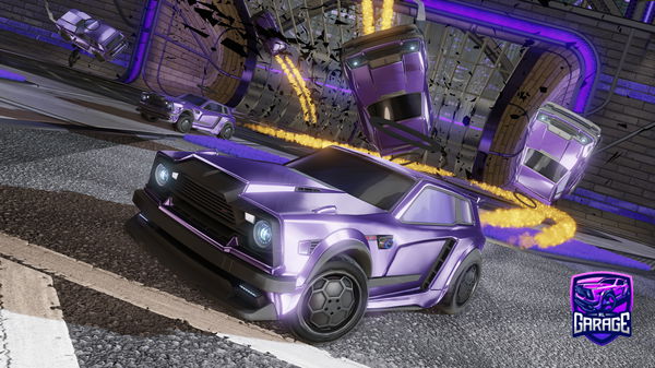 A Rocket League car design from Halo1014