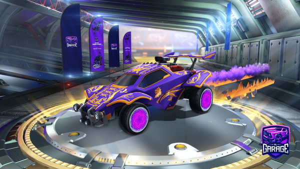 A Rocket League car design from Geo_RL