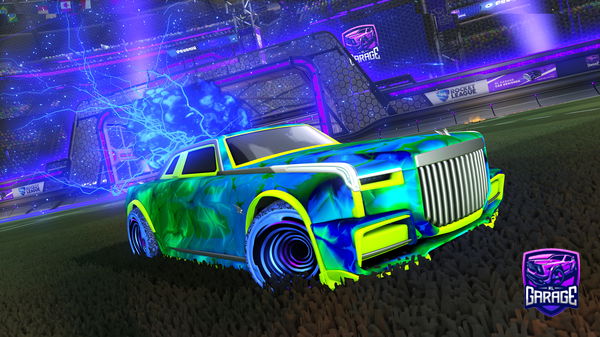 A Rocket League car design from Eloquentplanet