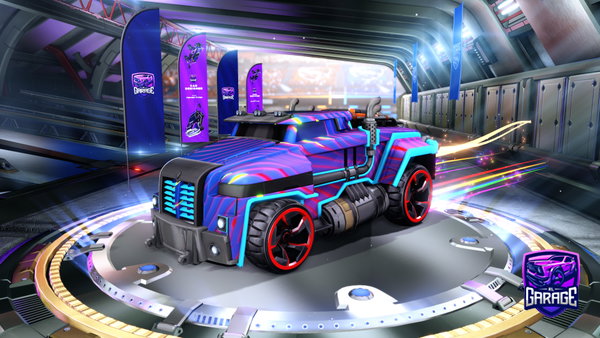 A Rocket League car design from Lio_FT