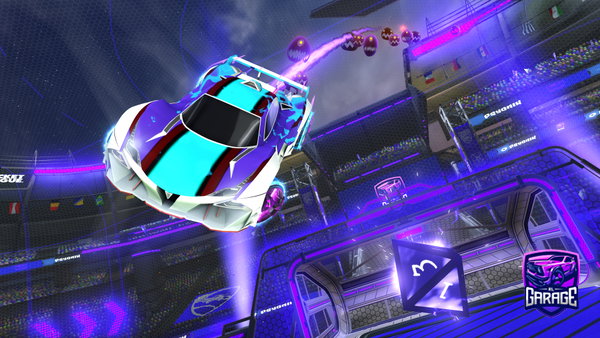 A Rocket League car design from kike7