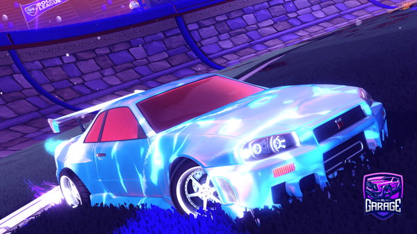 A Rocket League car design from Tifaine_BMW