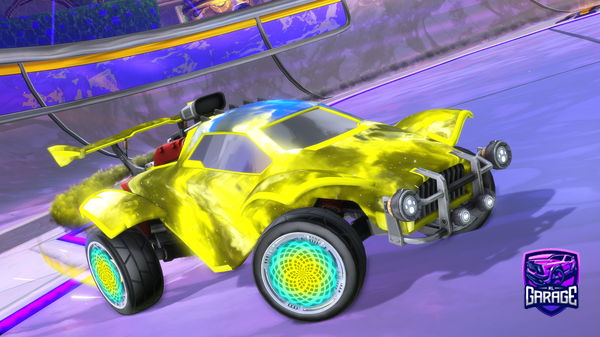 A Rocket League car design from Lucaszz