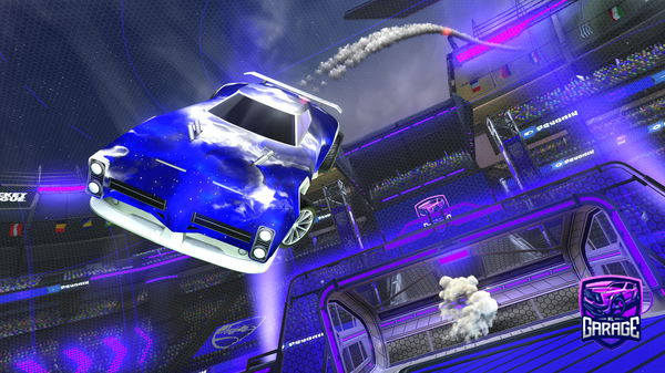 A Rocket League car design from MrTeaYT