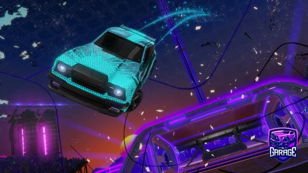 A Rocket League car design from Gar0u