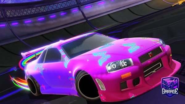 A Rocket League car design from Zippydoo52