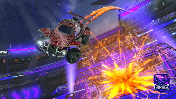 A Rocket League car design from 1l_v3r0_3ss0