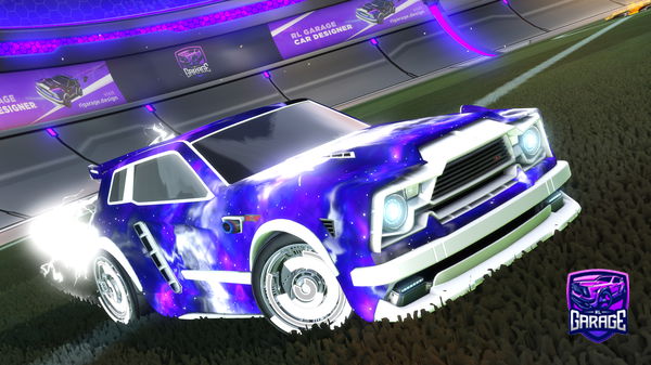 A Rocket League car design from Handheldcat