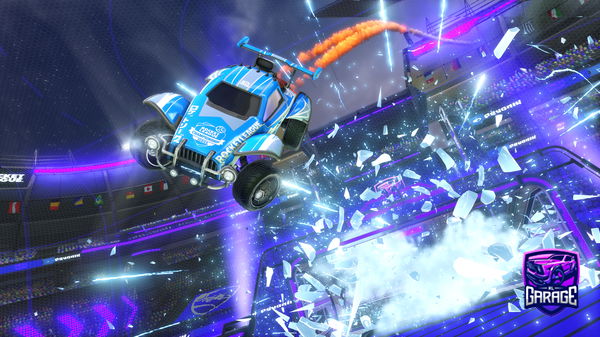 A Rocket League car design from LegendLucasYT