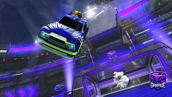 A Rocket League car design from bunzRL