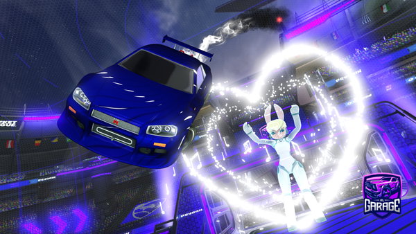 A Rocket League car design from GabeOwner
