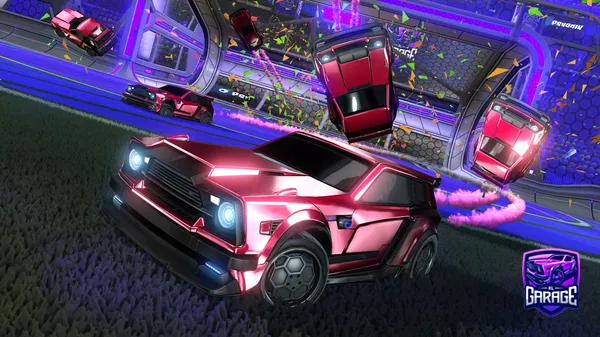 A Rocket League car design from moonliight