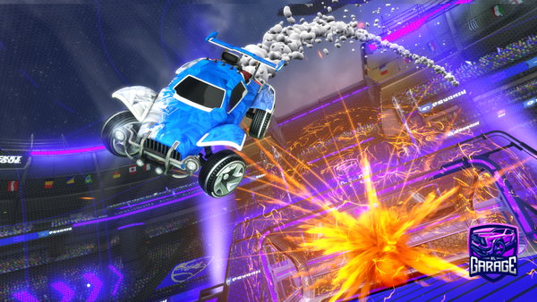 A Rocket League car design from ethanglufc
