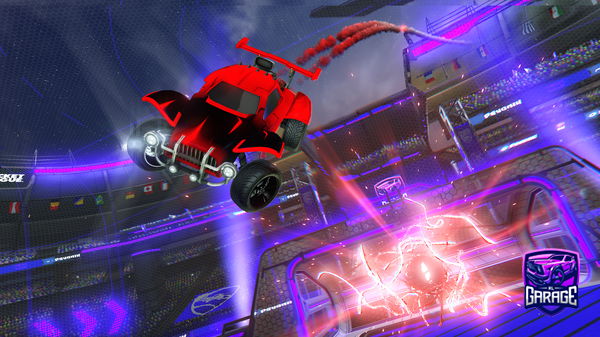 A Rocket League car design from octominus123