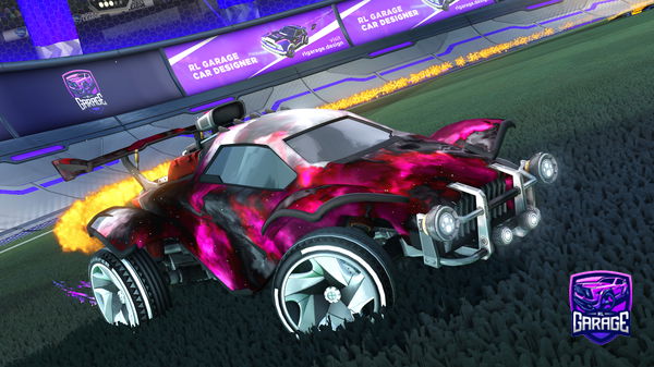 A Rocket League car design from starpupRL