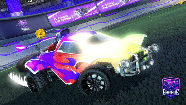 A Rocket League car design from Grubejust