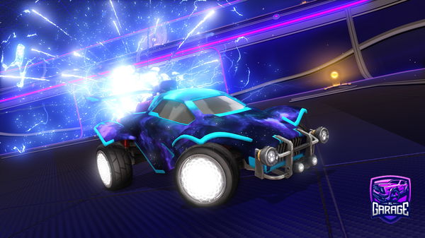 A Rocket League car design from Ispitz