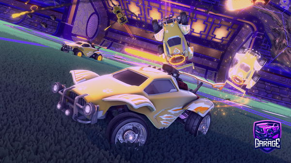 A Rocket League car design from ericbubi
