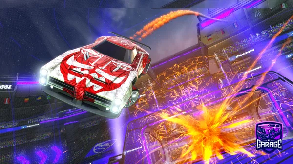 A Rocket League car design from Delgados