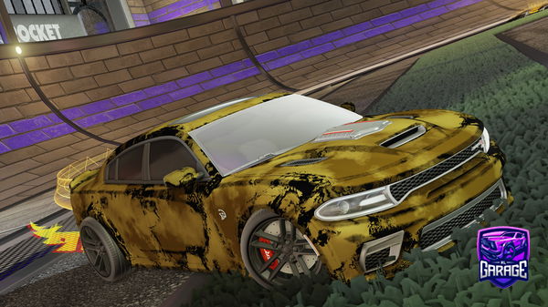 A Rocket League car design from Delinquent