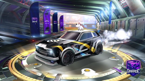 A Rocket League car design from LunaPeruna