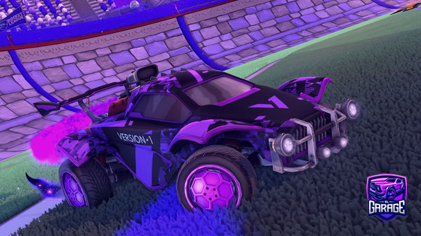 A Rocket League car design from Serratednine