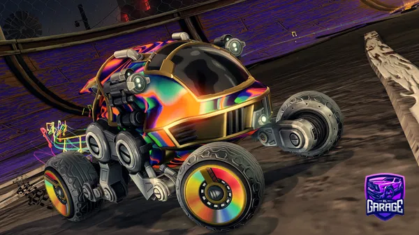 A Rocket League car design from Raiyu