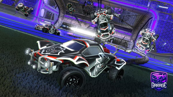 A Rocket League car design from Ibinkz