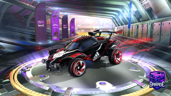 A Rocket League car design from WWWQ999
