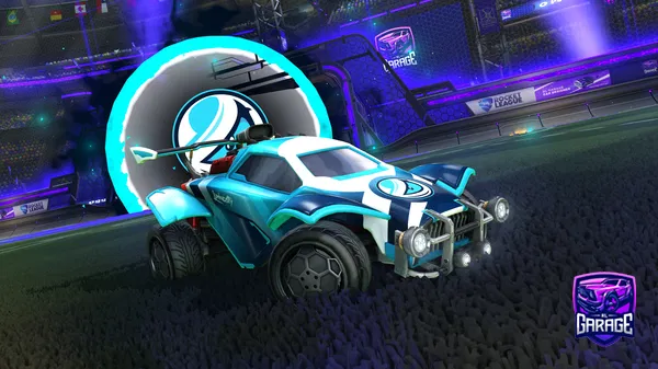 A Rocket League car design from Mallart