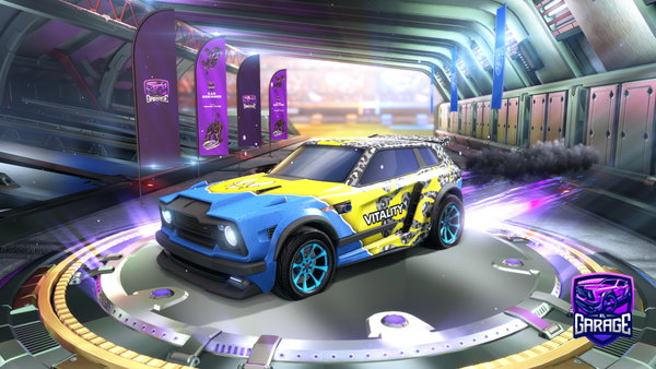 A Rocket League car design from Natistic