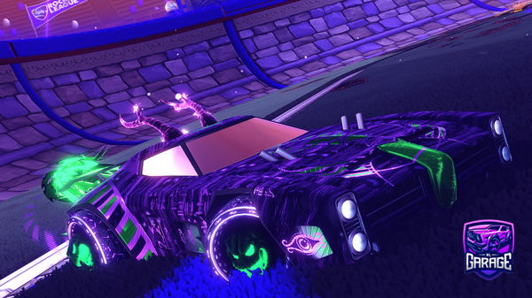 A Rocket League car design from abspielen