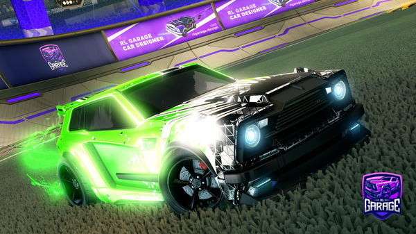 A Rocket League car design from Bhaus42